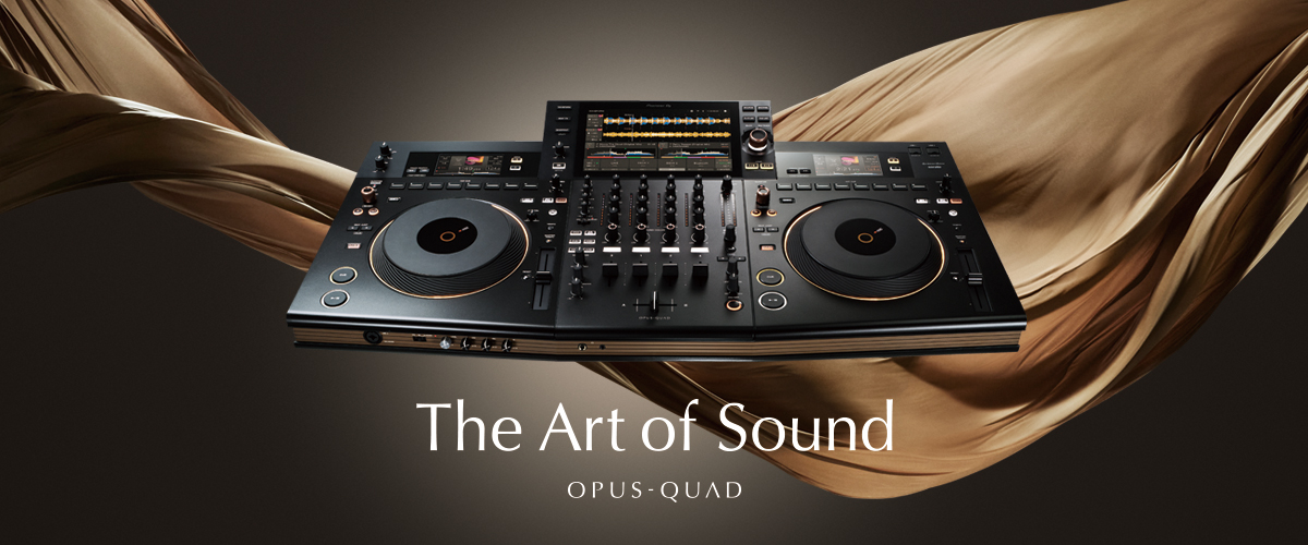 Pioneer DJブランドよりオールインワンDJシステム「OPUS-QUAD」が発表